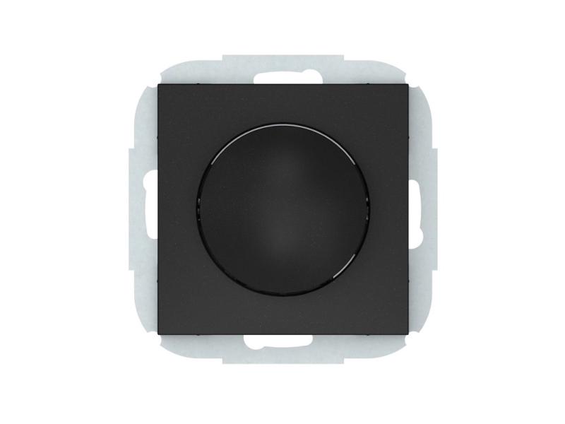 Vilma Led-Dimmer Quadrum Qr 1000, 1-100W, Mit Rahmen, Schwarz