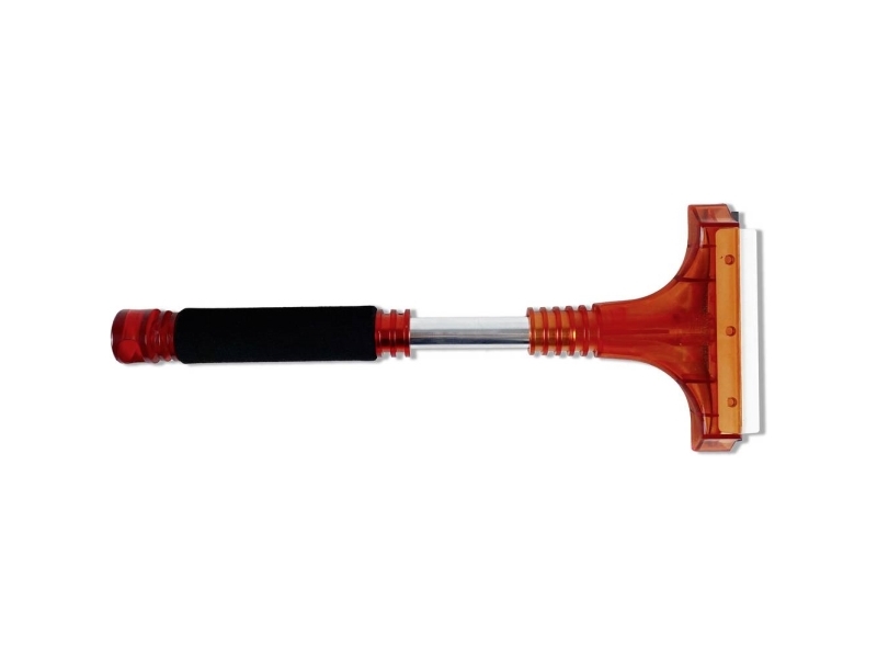 HP Autozubehör Deluxe Plastic , Metal Isskraber Softgreb , Gummi-svaber (L x B) 31.5 cm x 13 cm Rød | Bilvård & Biltillbehör - Utvändiga utrustning för bilar - Vintertillbehör | GameStuff