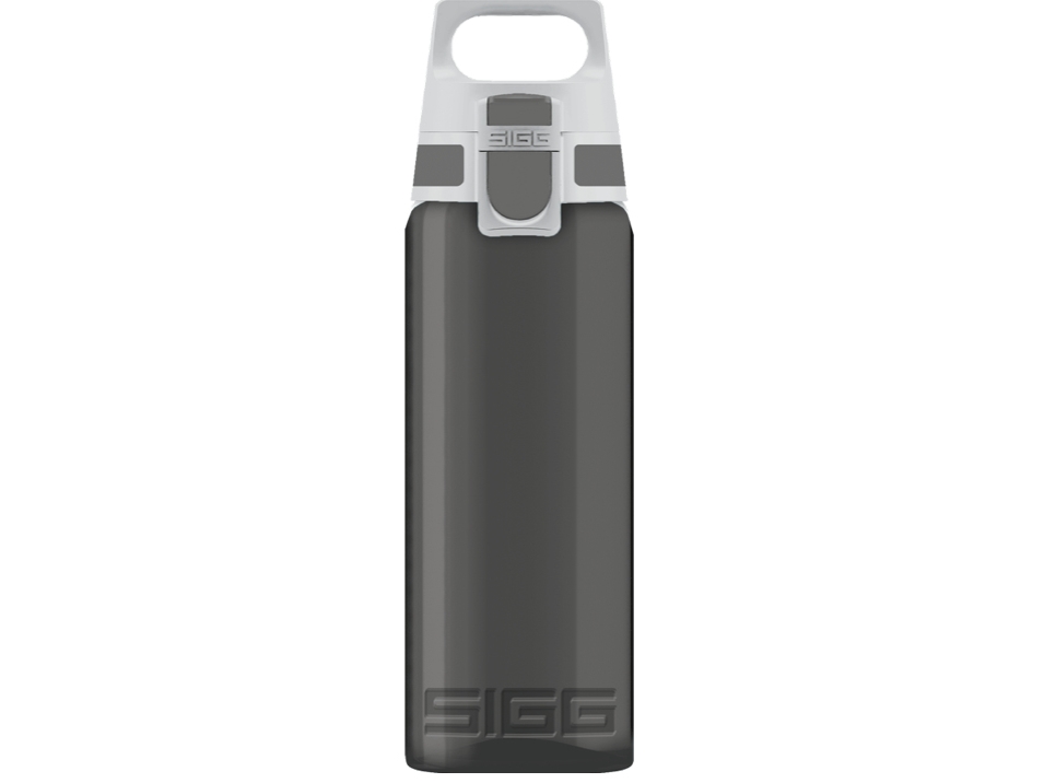 SIGG 8691.90, 600 ml, Daglig användning, Fysisk träning, Idrott, Antracit, Plast, Vit, 249 mm | Utomhus - Camping - Flaskor och vattenflaskor | GameStuff
