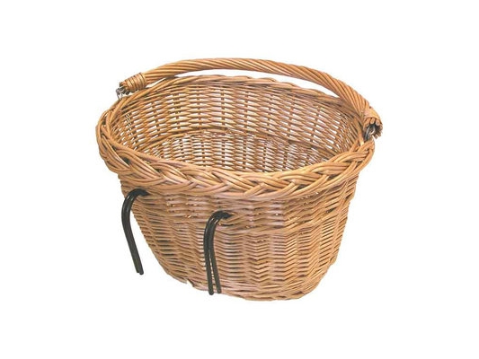 Basil Denver, Forende/Bagende, Cykelkurv, Rattan, Træ, 5 Kg, Ce