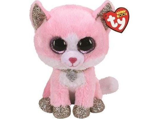 Ty Inc. Ty Beanie Boos Fiona Rosa Katze 24Cm 36489 Ty