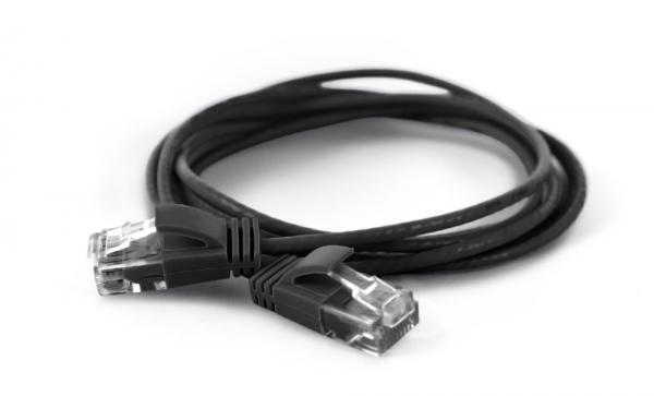Wantec - Patchkabel (Han) Til Rj-45 (Han) - Cat 6A - Sort