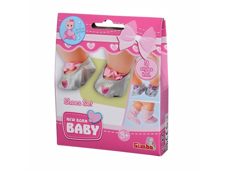 Simba Nbb Puppenschuhe (3 Paar)