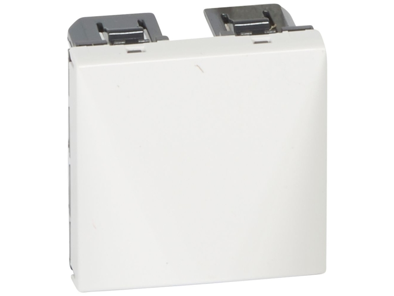 Legrand Mosaic kabelafgang 2M hvid | Lauritz Knudsen - LK FUGA - Strömbrytare & Kontaktdon | GameStuff