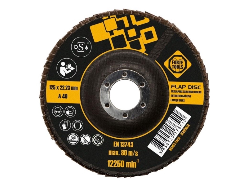 Forte_Tools Lamelslibeblad 125X22.23 Mm Forte T