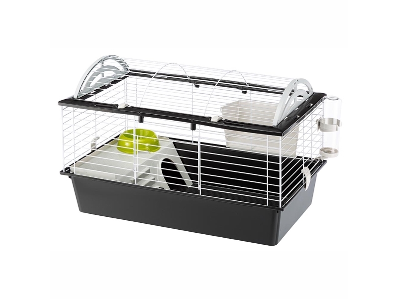 Ferplast Casita 80 bur svart | Sällskapsdjur - Gnagare - Burar & Transport | GameStuff
