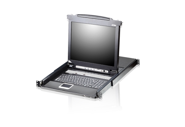 Kvm-Konsole Aten Kvm Cl5708 8 Port Lcd 17 \ '\' Usb-Ps/2 (Cl-5708Ma)