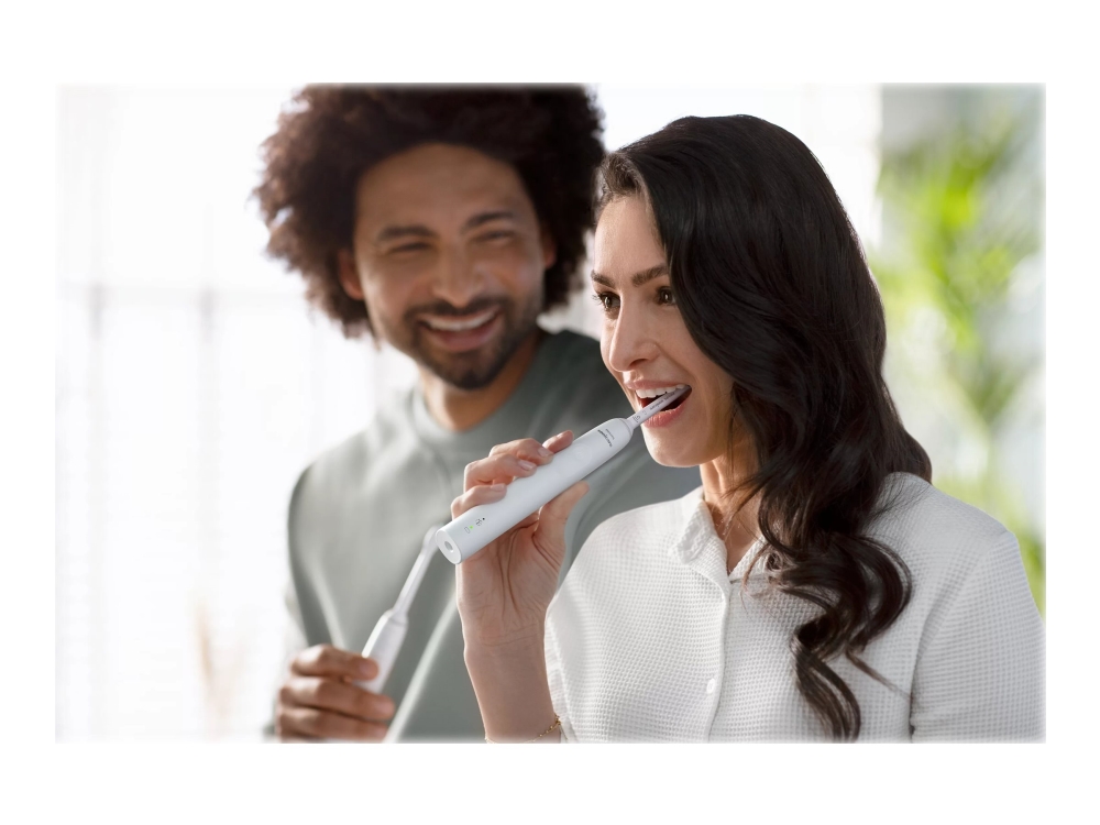 Philips Sonicare 3100 HX3673. Sonisk eltandbørste + rejseetui. Hvid