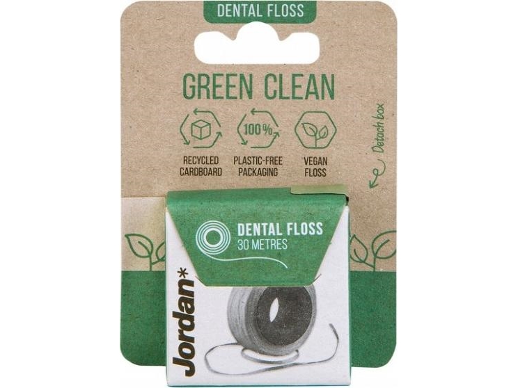 Jordan_Green Clean Dental Floss 30M