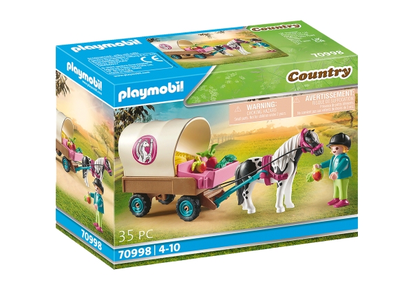 Playmobil Country Ponykutsche, Aktion/Abenteuer, 4 Jahr(E), Mehrfarbig, Kunststoff