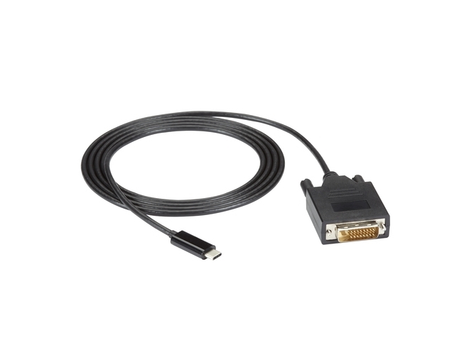 Black Box Va-Usbc31-Dvid-010, 3 M, Usb Type-C, Dvi-D, Hanstik, Hanstik, Lige