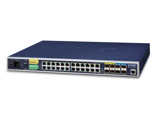 Planet Igs-6325-20T4c4x, Managed, L3, Gigabit Ethernet (10/100/1000), Vollduplex, Rack-Einbau, 1U