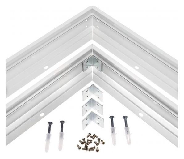 Aluminium Led-Beleuchtungsrahmen Spectrum, 60X 60 X 43 Cm