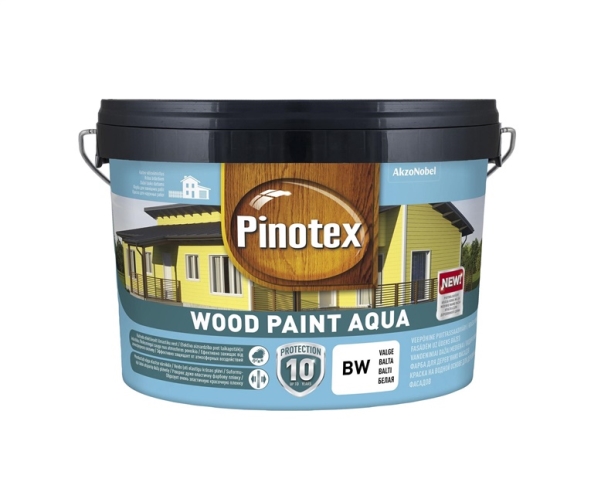 Pinotex OP PINOTEX WOOD PAINT AQUA BW 9L