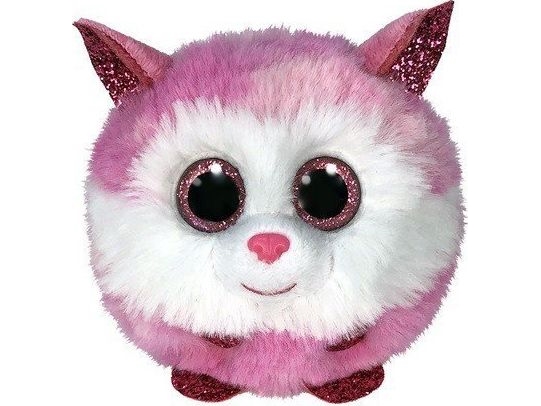 Meteor Maskot Ty Puffies Pink Husky - Prinsesse 8 Cm