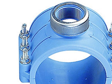 Anboringsbøjle 90mm x 2 PN16 - PP med A2 bolte. Polyrac | VVS Artiklar - Vattenförsörjning - Kopplingar | GameStuff