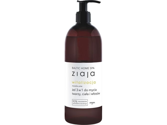 Ziaja_baltic Home Spa Vitalization Gel For Washing Face Body And Hair 500ml