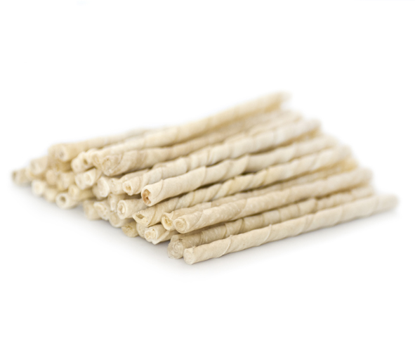 Twisted Stick White 8 Mm, 100 Pcs