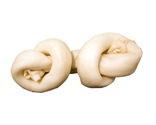 Knotted Bone White 30 Cm