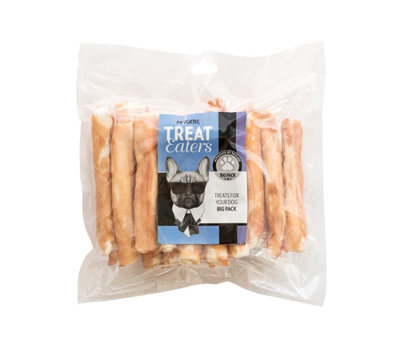 Chicken rolls 12,5 cm 20 pcs | Sällskapsdjur - Hund - Hundgodis | GameStuff