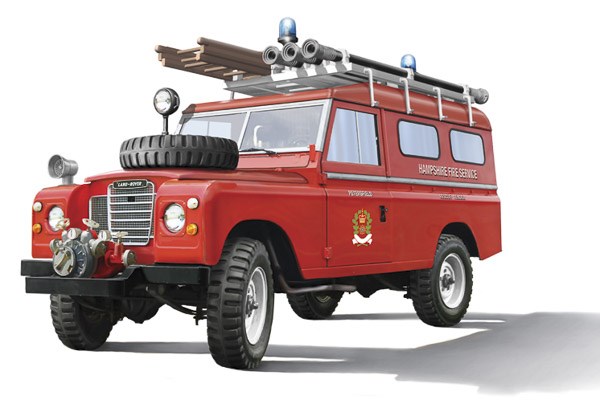 Auto-Modellbausatz Italeri Land Rover Fire Truck 3660 1:24