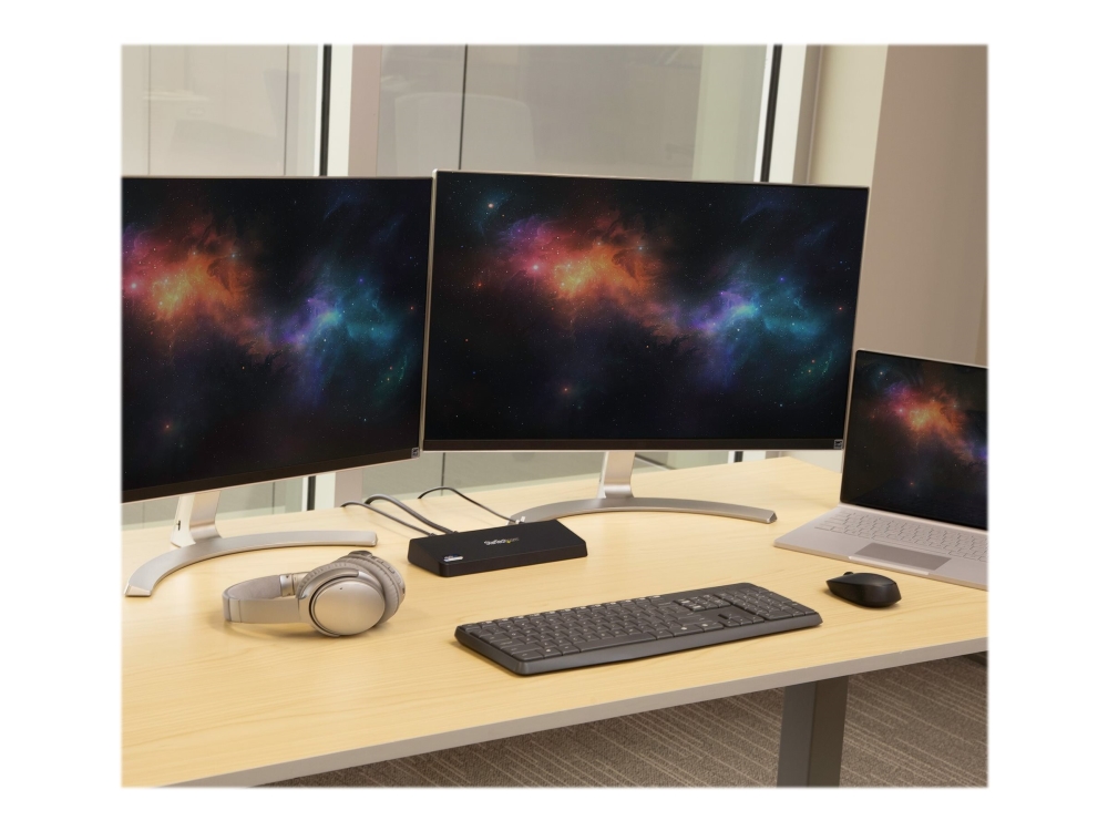 Dockning StarTech.com USB 3.0-dockningsstation för dubbla skärmar med HDMI och ...