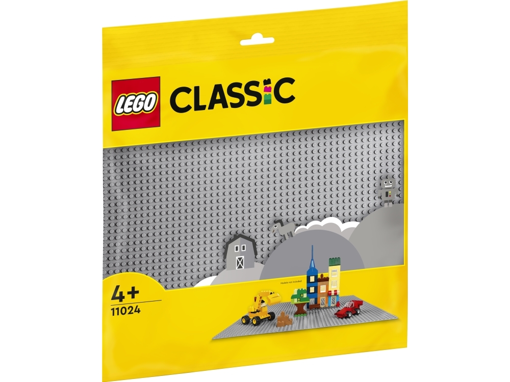 LEGO Classic - Grå Basisplade (11024) - GEEKD.dk