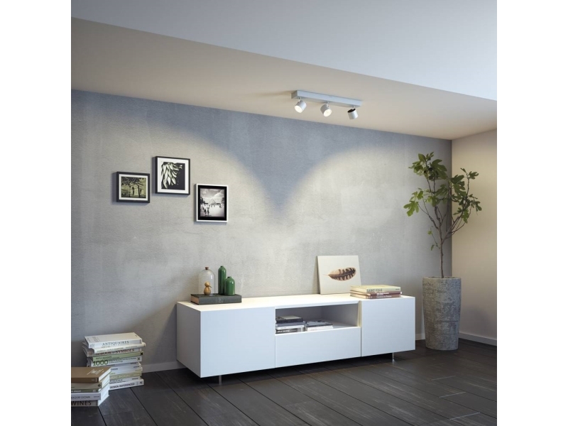 Philips WarmGlow LED Star tak-/väggspotlight 3 x, Utanpåliggande spotlight, Glödlampan/-lamporna kan inte bytas ut, 3 lampor, LED, 13,5 W, 2700 K | Belysning - Inomhusbelysning - Inbyggd spotlight | GameStuff