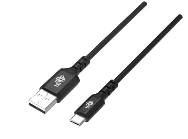 Usb-Usb C Kabel 2M Silikon Schwarz Quick Charge