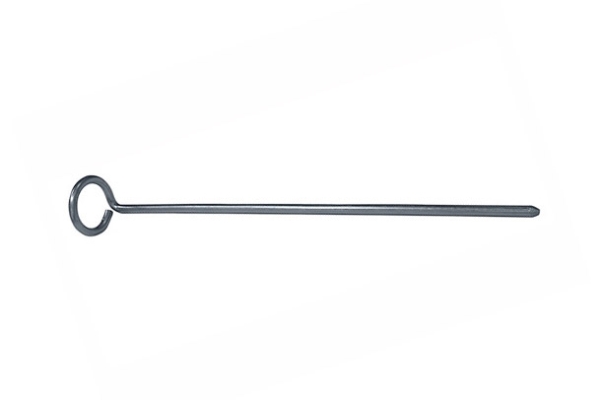 High Peak 42213, Peg, Stahl, Silber, 200 Mm, 4 Mm, 26 G