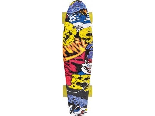 Schildkrot Retro Party skateboard gul 510782