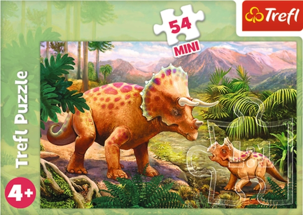 Trefl Puslespil 54El Trefl 19729 Mini Fantastiske Dino Pu