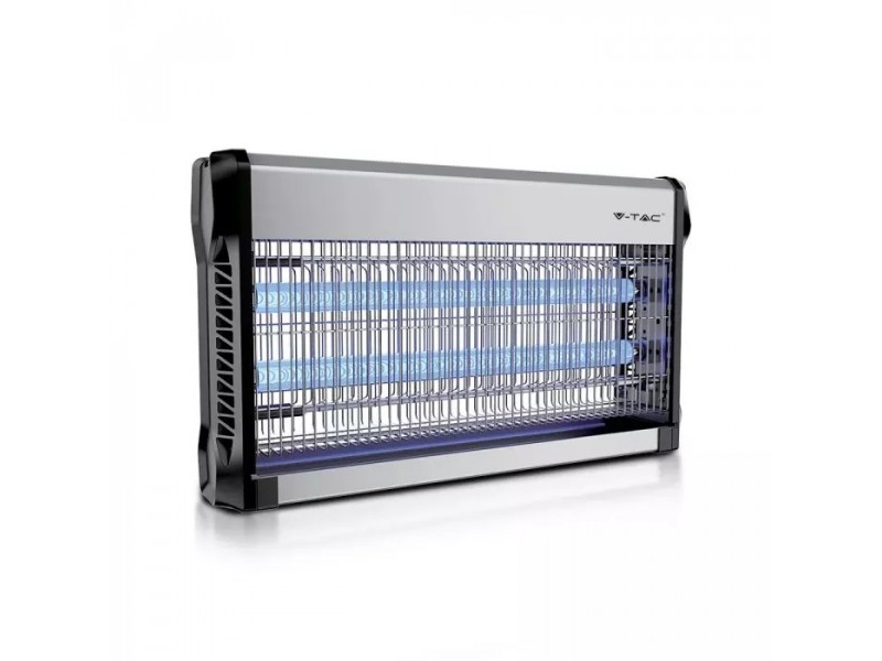 V-TAC VT-3230 11181 Insektdræber UV-Insektdræber 30 W (Ø x H) 502 mm x 93.5 mm Aluminium, Sort 1 stk