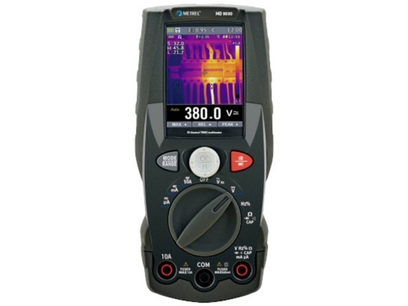 Metrel 2099296 Hand-Multimeter Mit Integriertem Thermokamera