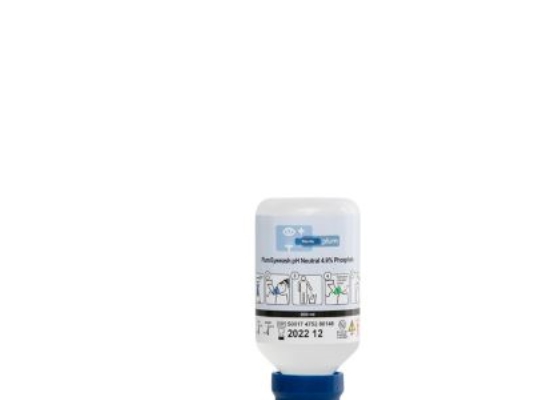 Pflaume Augenspülung Ph Neutral - 200 Ml Steriler Phosphatpuffer, Ausgestattet Mit Augenbecher