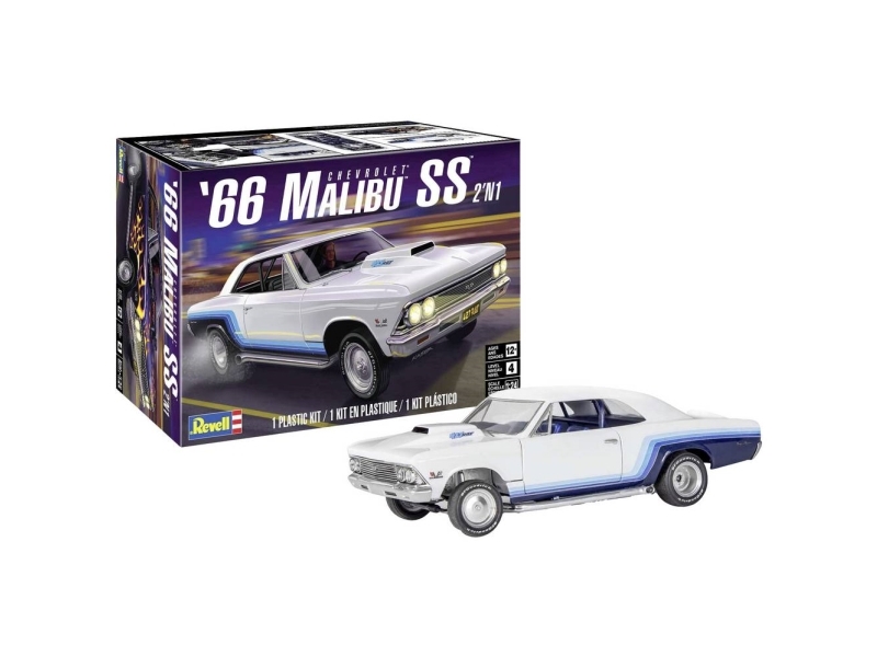 Promo Revell 14520 Chevrolet Malibu 1966 :