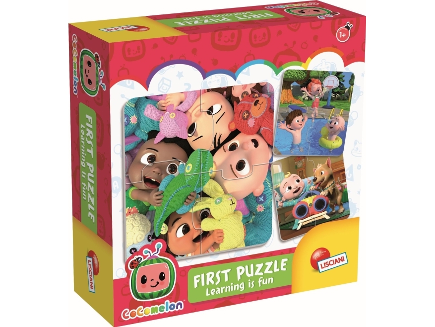 Lisciani Cocomelon Erstes Puzzle – Lernen Macht Spaß
