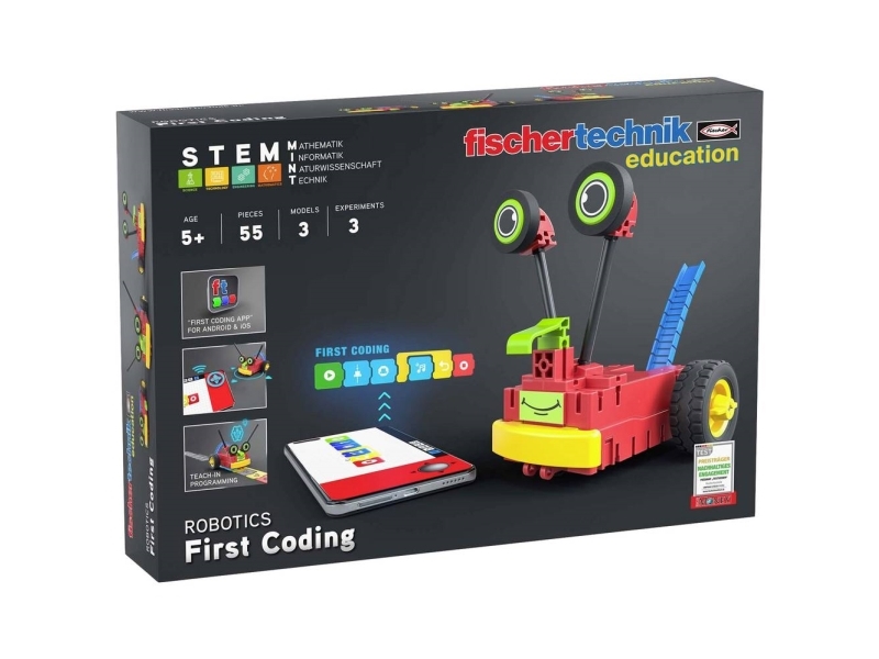 fischertechnik education Robotics First Coding 560843 robotbyggsats (byggsats)