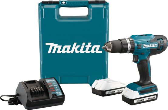 Makita Makita Makita Boremaskine Ud.18v 2x2.0ah Typ G 42nm Hp488dwae Mhp488dwae