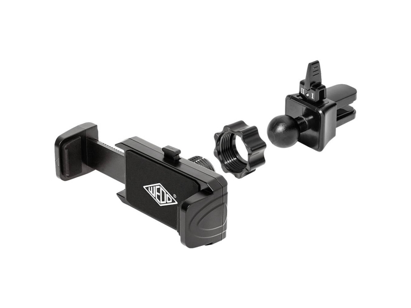 Wedo Smartphone-Holder Clip-It Til Bil Med Klemmeholder Sort
