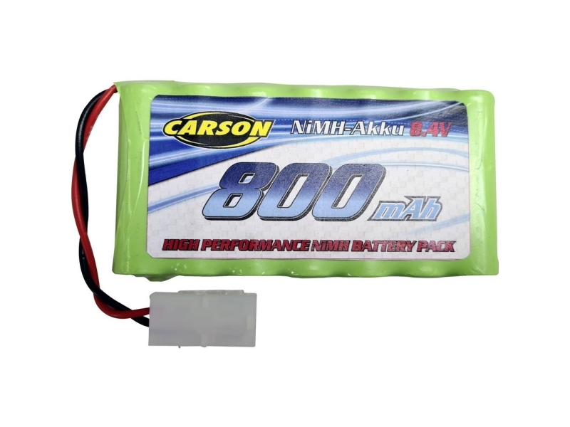 Carson RC Sport Modelbyggeri-batteripakke (NiMH) 8.4 V 800 mAh Celletal: 7 Softcase Tamiya