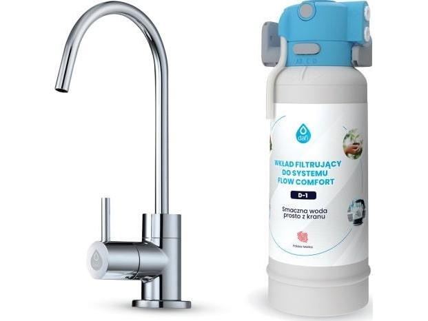 Dafi Dafi Flow Comfort läpivirtaussuodatin juomavedelle