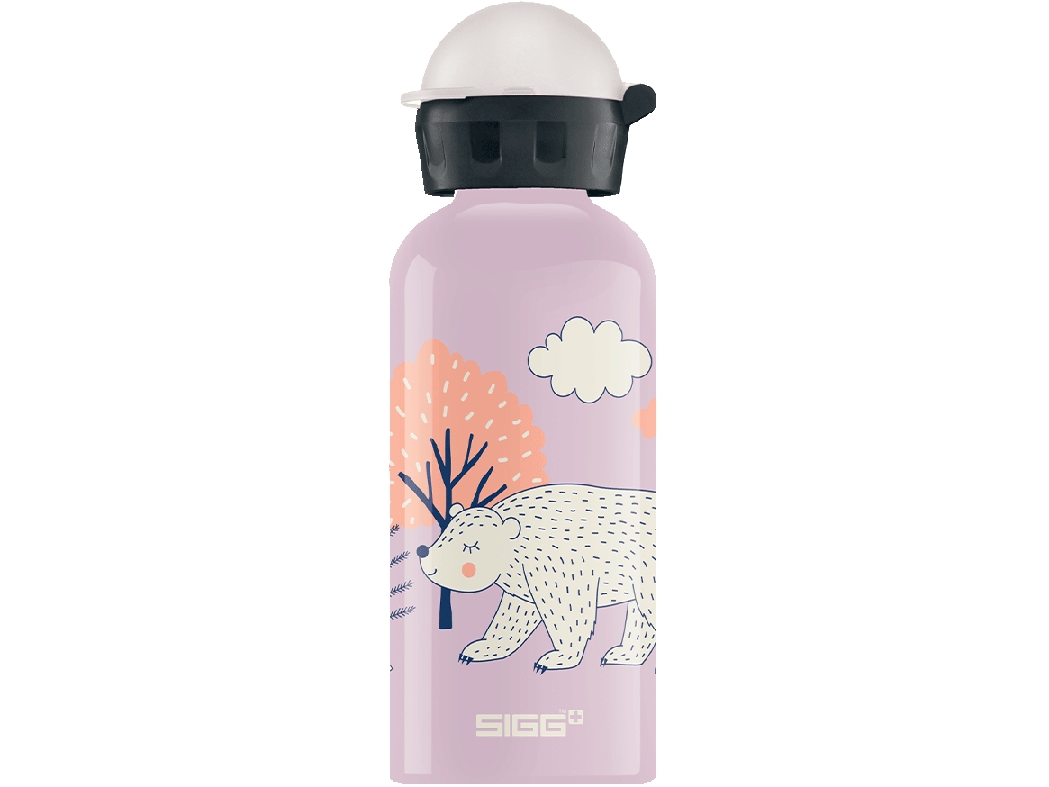 Sigg Kbt Beary, Tägliche Nutzung, 400 Ml, Aluminium, Pink, Kind, Abbildung