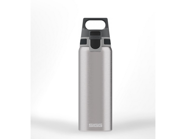 SIGG Shield One, 0,75 L, Børstet stål, Rustfrit stål, Plast, Dagligt forbrug, 73 cm