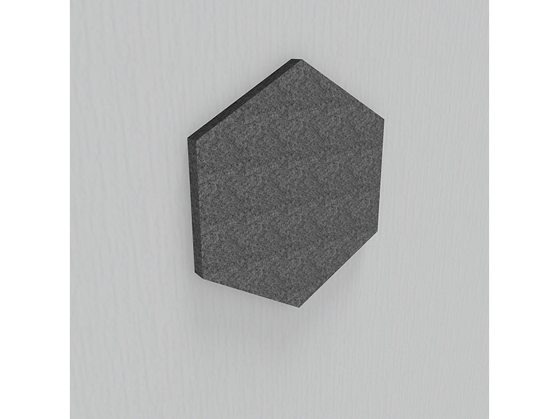 Lydabsorbent Honey EcoSUND, 600x520x20 mm Grå, tekstil lamineret | Möbler - Tillbehör - Ergonomisk tillbehör | GameStuff