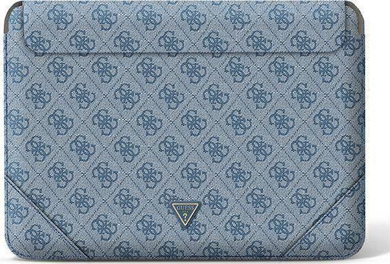 Guess 4G Uptown Triangle Logo Cover Til 13-14" Laptop - Blå
