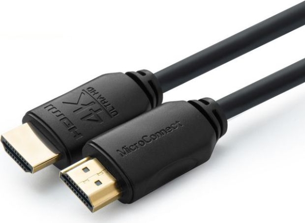 Microconnect - Ultra High Speed - Hdmi-Kabel Mit Ethernet - Hdmi-Stecker Gerade Auf Hdmi-Stecker Gerade - 3M - Schwarz - Dolby Truehd-Unterstützung,