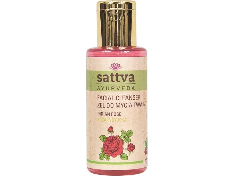 Sattva_Ayurveda Facial Cleanser Gel Indian Rose 100Ml