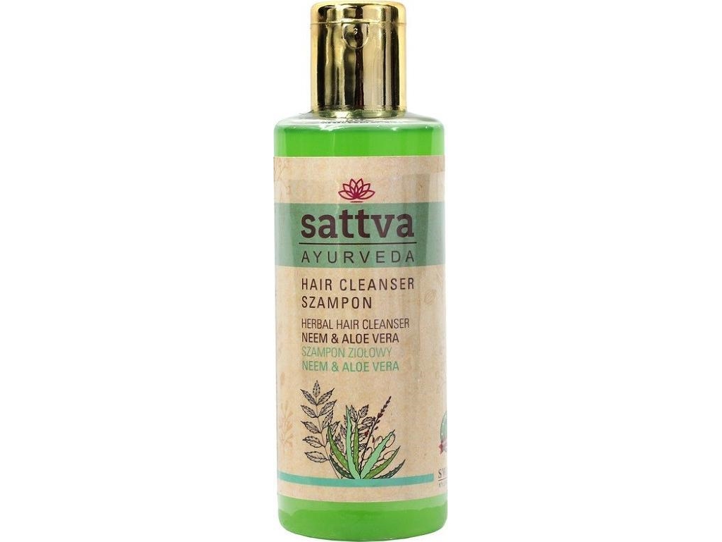 Sattva SATTVA_Hair Cleanser yrttishampoo Neem & amp| Aloe Vera 210ml