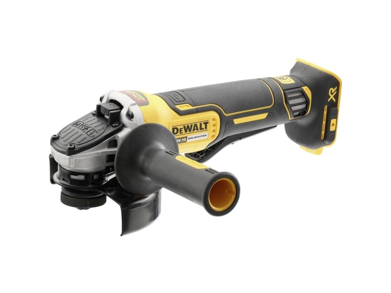DeWALT XR (DCG406NT-XJ) - Vinkelslip - sladdlös - 800 W - 125 mm - 18 V - Inkl. etui - SOLO | Elverktyg - Batteri & Laddare - Batteri till Prof | GameStuff